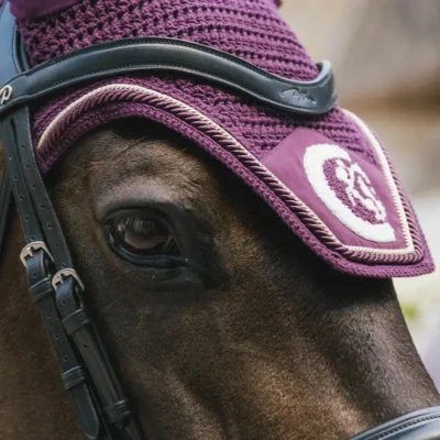 Image of Wellington 3D Fly Hat with Rope Logo Purple Full