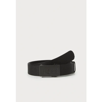 Image of BOSS Bosper TAPE Belt, Men&#039;s, Size: 32, Black