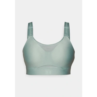 Image of Under Armour High BRA support sports bra, Women&#039;s, Size: XSxA C, Silica green