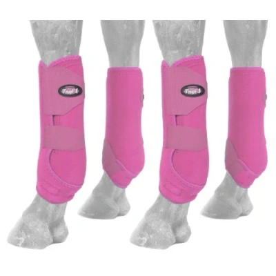 Image of Tough 1 Extreme Vented Sport Boots Set, Pink, Large