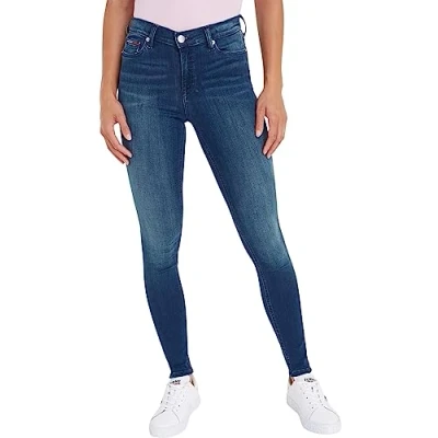 Image of Tommy Jeans NORA Skinny Fit, Women&#039;s, Size: 31x32, Denim