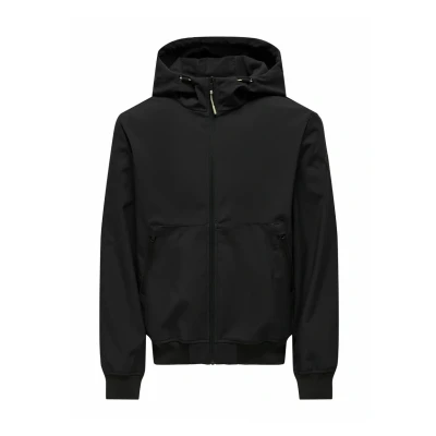 Image of ONLY &amp; SONS Male Blouson Jacket Onsbowie Jacket, black, S