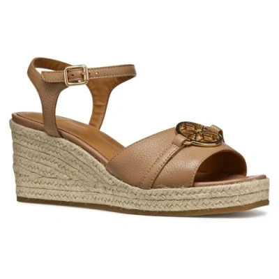 Image of Geox Panarea Wedge sandals, Women&#039;s, Size: 7, Beige Leather