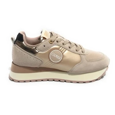 Image of Colmar Originals Travis Trainers Nude pink/bronzecoloured, Women&#039;s, Size: 6, pink/bronze/coloured shoes