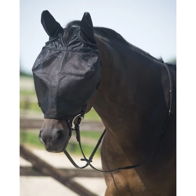 Image of QHP riding fly mask with ear protection