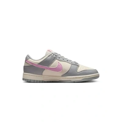 Image of Nike Sportswear DUNK NEXT Nature Trainers, Women&#039;s, Size: 55, Smoke grey/pink rise/pale ivory shoes