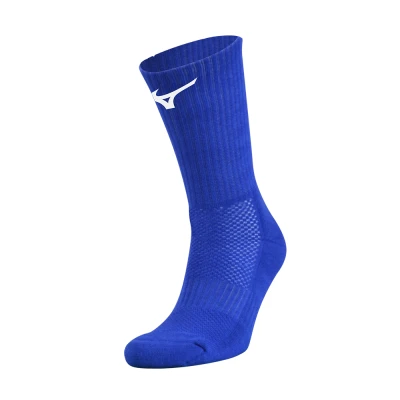 Image of Mizuno Handball Socks pair Royal/White Women/Men Size M