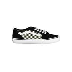 Image of Vans Men&#039;s Filmore Decon Sneaker, Checkerboard Black White, 9 UK