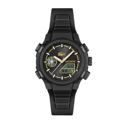 Image of Lacoste Unisex Chronograph watch, Size: One Size, Black