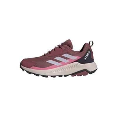 Image of Adidas Terrex Anylander Hiking shoes Burgundy silver dawn pink fusion, Women&#039;s, Size: 8.5, fusion Textile