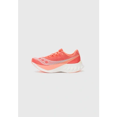 Image of Saucony Endorphin PRO 4 Road running shoes, Women&#039;s, Size: 5, Coral shoes