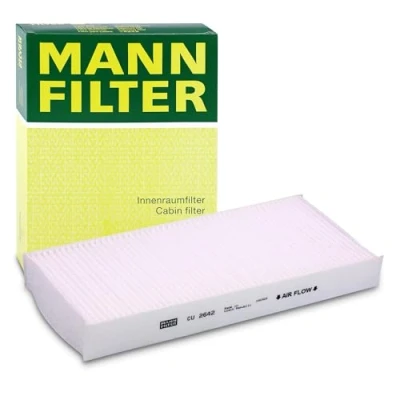 Image of Filter, interior air MANN FILTER CU 2642