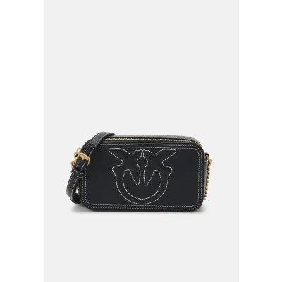 Image of Pinko Carrie Camera CASE Across body bag Fiore di pesco/antique goldcoloured, Women&#039;s, Size: One Size, gold coloured