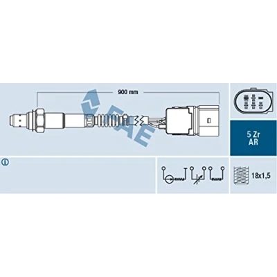 Image of Lambda Sensor FAE 75021