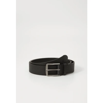 Image of Calvin Klein Jeans Classic FLAT Belt, Men&#039;s, Size: 85, Black/antique silver