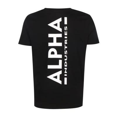 Image of Alpha Industries CAMO PP T Print Tshirt, Men&#039;s, Size: Small, Black