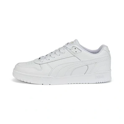 Image of Puma Men&#039;s Rbd Game Low Sneaker, White Team Gold, 5 UK