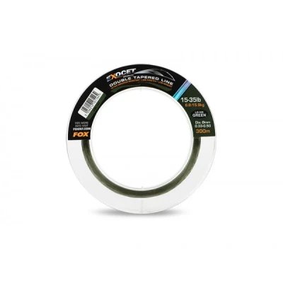 Image of Fox Exocet Pro Low Vis Green Tapered Leader 12m (3pcs) 0,33 0,50mm Carp rig