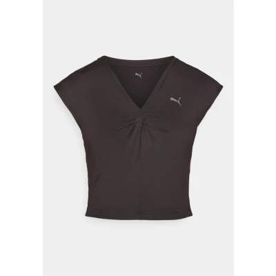 Image of Puma MOVE Twist TEE Sports Tshirt, Women&#039;s, Size: Medium, Black