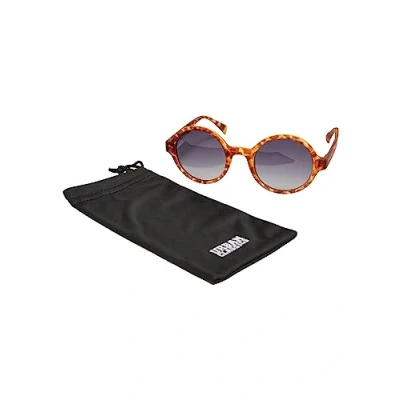 Image of Urban Classics Accessoires Retro FUNK UC Sunglasses, Size: One Size, Brown leo grey
