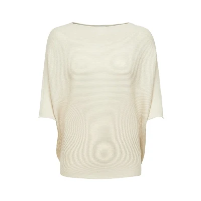 Image of JDY NEW Behave Batsleeve Jumper, Women&#039;s, Size: XL, Eggnog