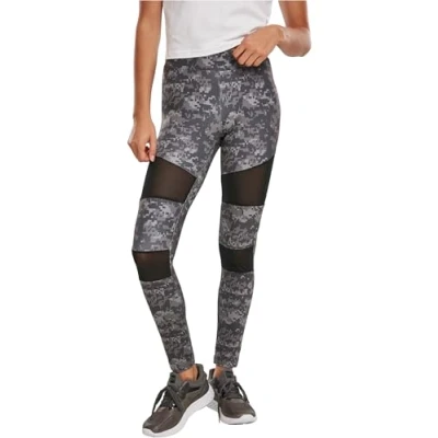 Image of Urban Classics TECH Leggings Trousers, Women&#039;s, Size: Medium, Dark digital camo