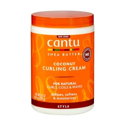 Image of Cantu Shea Butter for Natural Hair Coconut Curling Cream Salon Size 25 oz