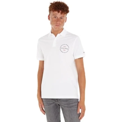 Image of Tommy Hilfiger Men&#039;s S/S Polos, White (White), L