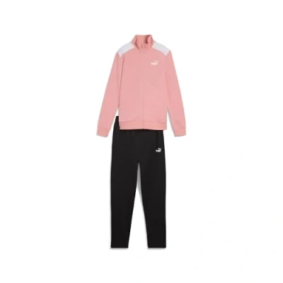 Image of Puma SUIT SET Tracksuit, Women&#039;s, Size: Small, Pink fruit