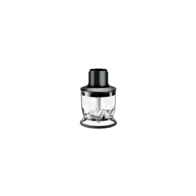 Image of Braun Household MQS 200 BK Chopper Attachment with EasyClick Plus System Accessories for MultiQuick 7 and 9 Hand Blender, BPA Free, Capacity 350 ml, Black