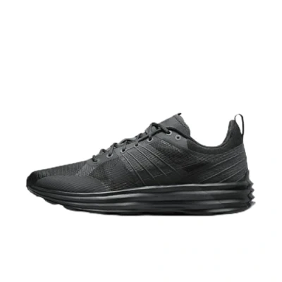 Image of Nike Sportswear Lunar ROAM Unisex Trainers, Size: 5, Dark smoke grey/black/anthracite Synthetics/textile