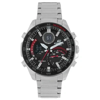 Image of Edifice Silver Watch ECB 900DB 1AER