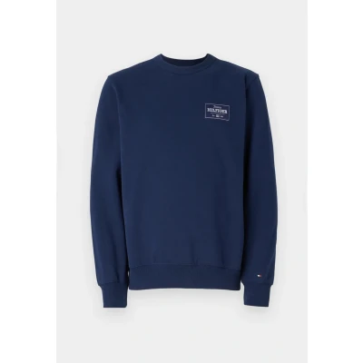Image of Tommy Hilfiger Monotype Label Sweatshirt, Men&#039;s, Size: XXL, Night sky