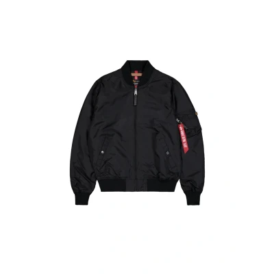 Image of ALPHA INDUSTRIES Men&#039;s Bomber Jacket, Black, XS