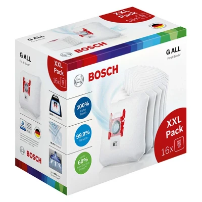 Image of Bosch Vacuum cleaner bag g all xxl pack 16pcs 17002095