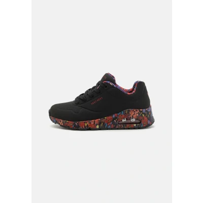 Image of Skechers UNO Trainers black/multicoloured, Women&#039;s, Size: 2.5, Black/multi coloured High quality imitation leather