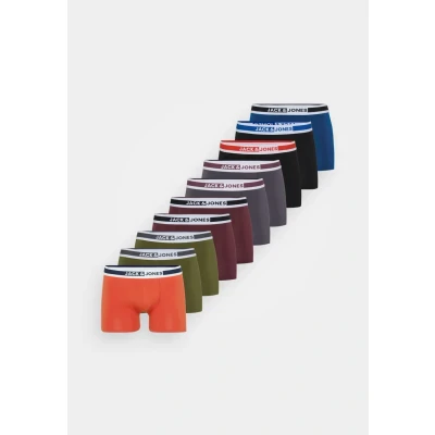 Image of Jack &amp; Jones Jacjimmy Solid Trunks 10 PACK Pants, Men&#039;s, Size: XXL