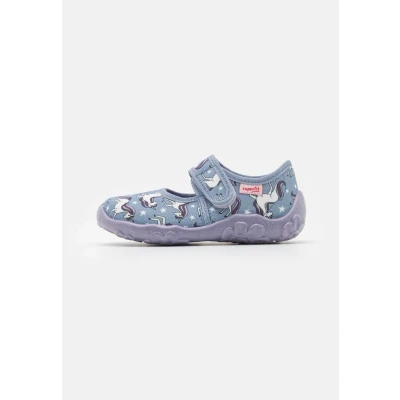 Image of Superfit Bonny Slippers for kids, Size: 2, Blau/mehrfarbig Textile