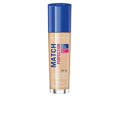 Image of Rimmel London SPF 20 Match Perfection Foundation 30ml (Various Shades) Ivory
