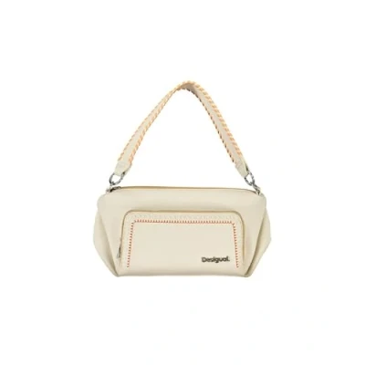 Image of Desigual Women&#039;s Prime Urus Maxi Accessories PU Hand Bag, One Size, White, Size