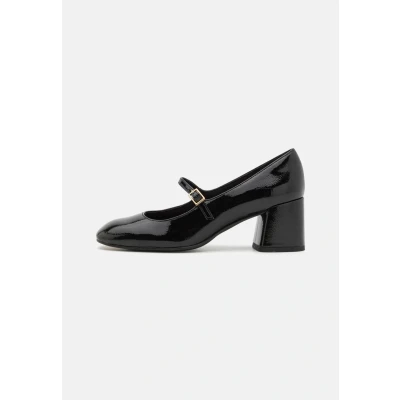 Image of MARCO TOZZI Women&#039;s Damen Pumps 2 22439 44, Black Patent, 7.5 UK