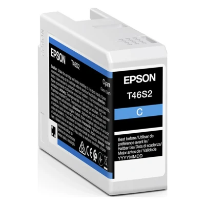 Image of Epson Ink T46S2 C 25 ml, Black