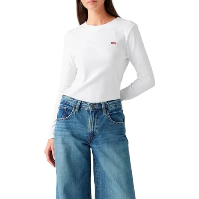 Image of Levi&#039;s Essential TEE Long sleeved top, Women&#039;s, Size: XS, White