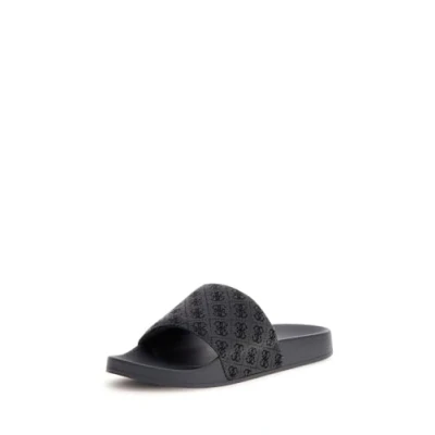 Image of Guess Tokyo Mules, Men&#039;s, Size: 10.5, Coal black Textile