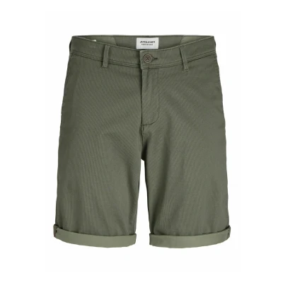 Image of Jack &amp; Jones Jpstbowie Printed Shorts, Men&#039;s, Size: XS, Olive night