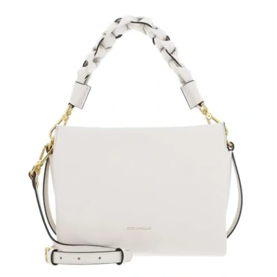 Image of Coccinelle Boheme Grana Double Handbag, Women&#039;s, Size: One Size, Blanco/skin