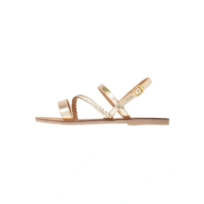 Image of LES TROPEZIENNES PAR M. BELARBI Women&#039;s Batresse Sandal, Gold Or 642, 3.5 UK