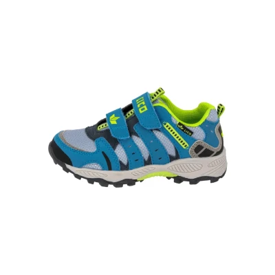 Image of Lico Unisex Kid&#039;s Fremont V Low Rise Hiking Shoes, Blue Grau Blau Lemon Lemon, 12 UK Child