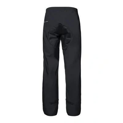 Image of VAUDE Rain Trousers Men&#039;s Drop Pants lI, Waterproof Outdoor for Bike, Lightweight Overtrousers, Breathable Cycling Trousers, Quick Pull On