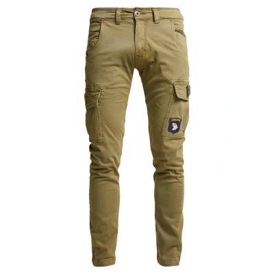 Image of Alpha Industries Petrol Patch Cargo trousers, Men&#039;s, Size: 31, Oliv